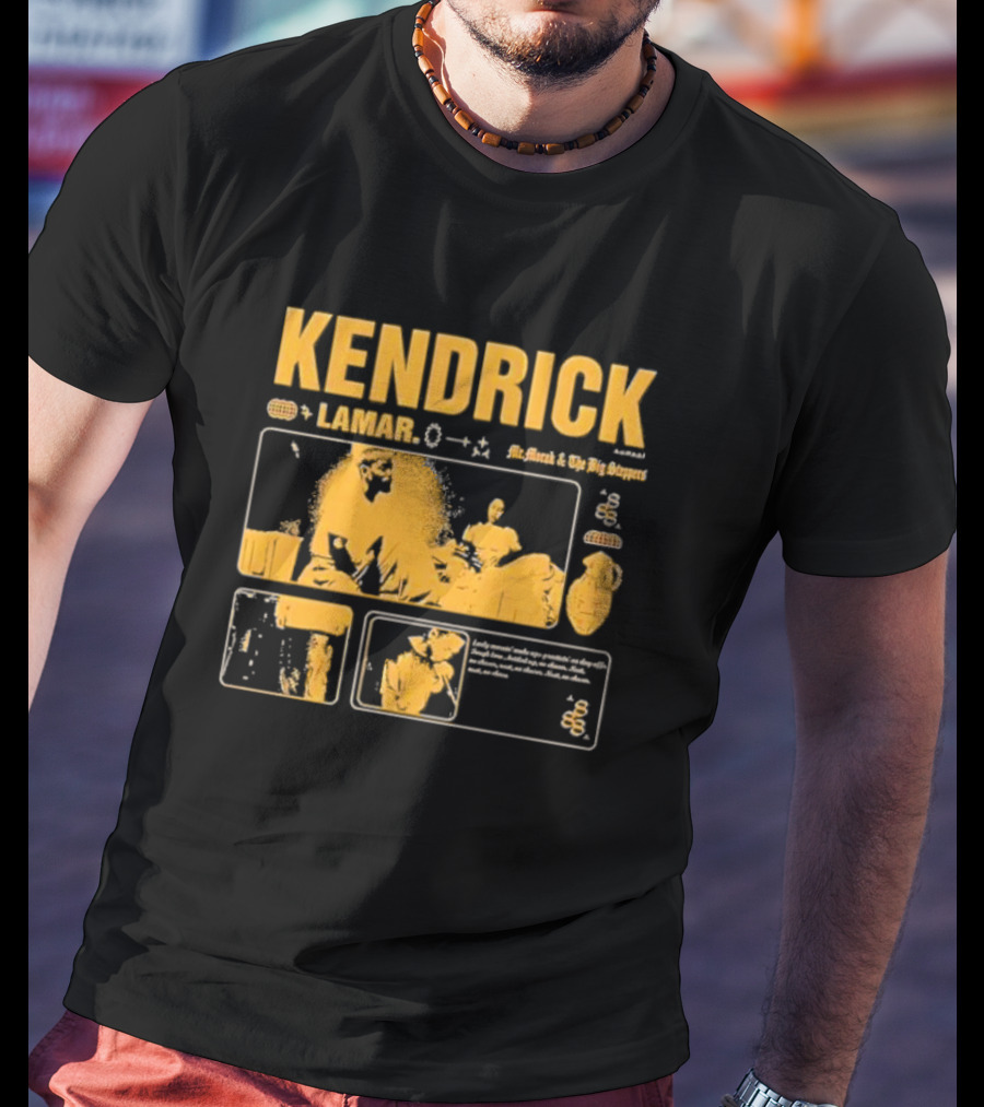 Kendrick Lamar Mr Morale And The Big Steppers Album Cover Graphic T-Shirt