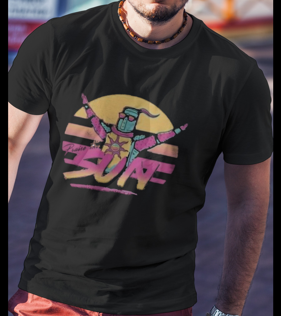 Louez Le Soleil Dark Souls Praise The Sun Hommes T-Shirt