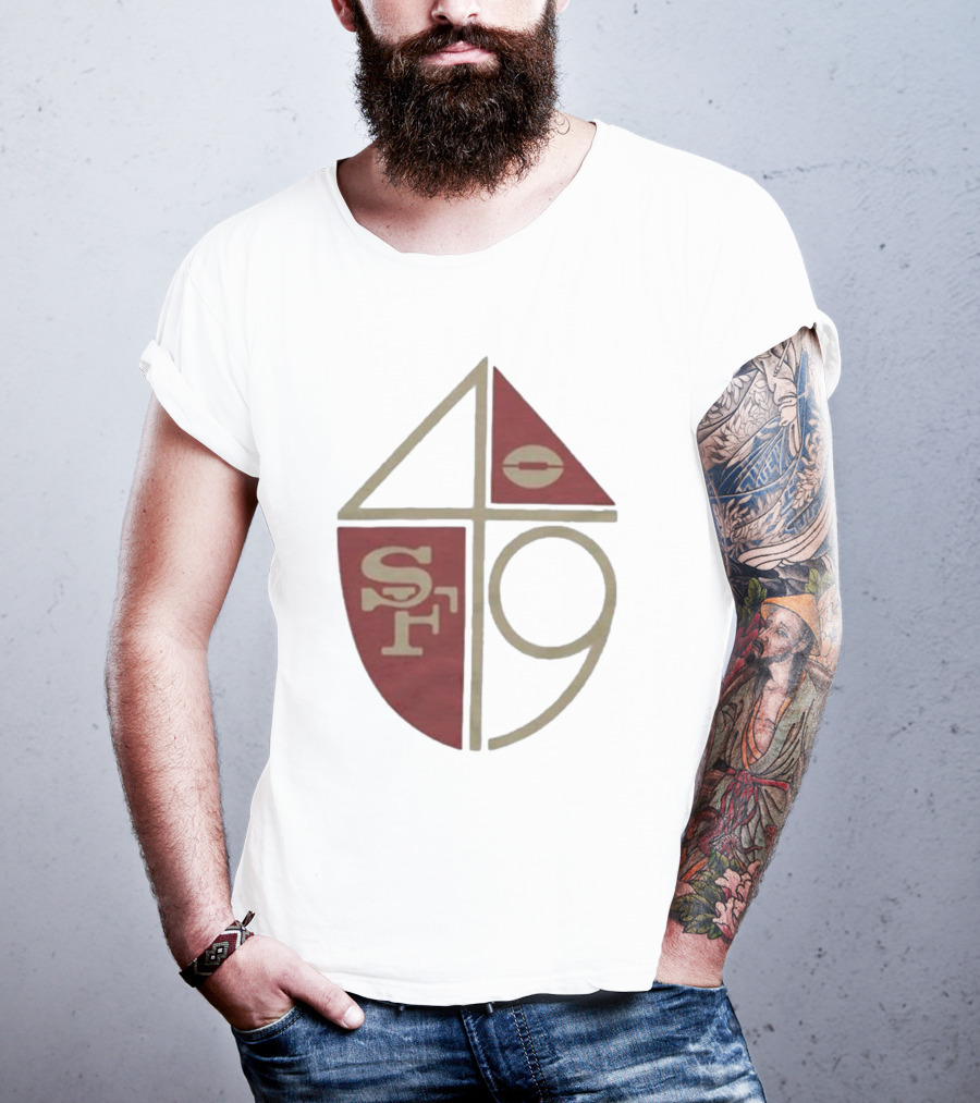 San Francisco 49ers Vintage 1965 SF 49 Iconic Emblem T-Shirt