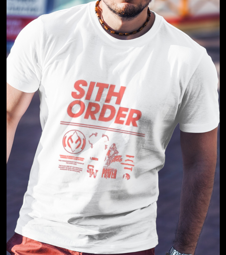 Sith Order Join The Dark Side Lords Galaxy Force 1977 Sports Club T-Shirt