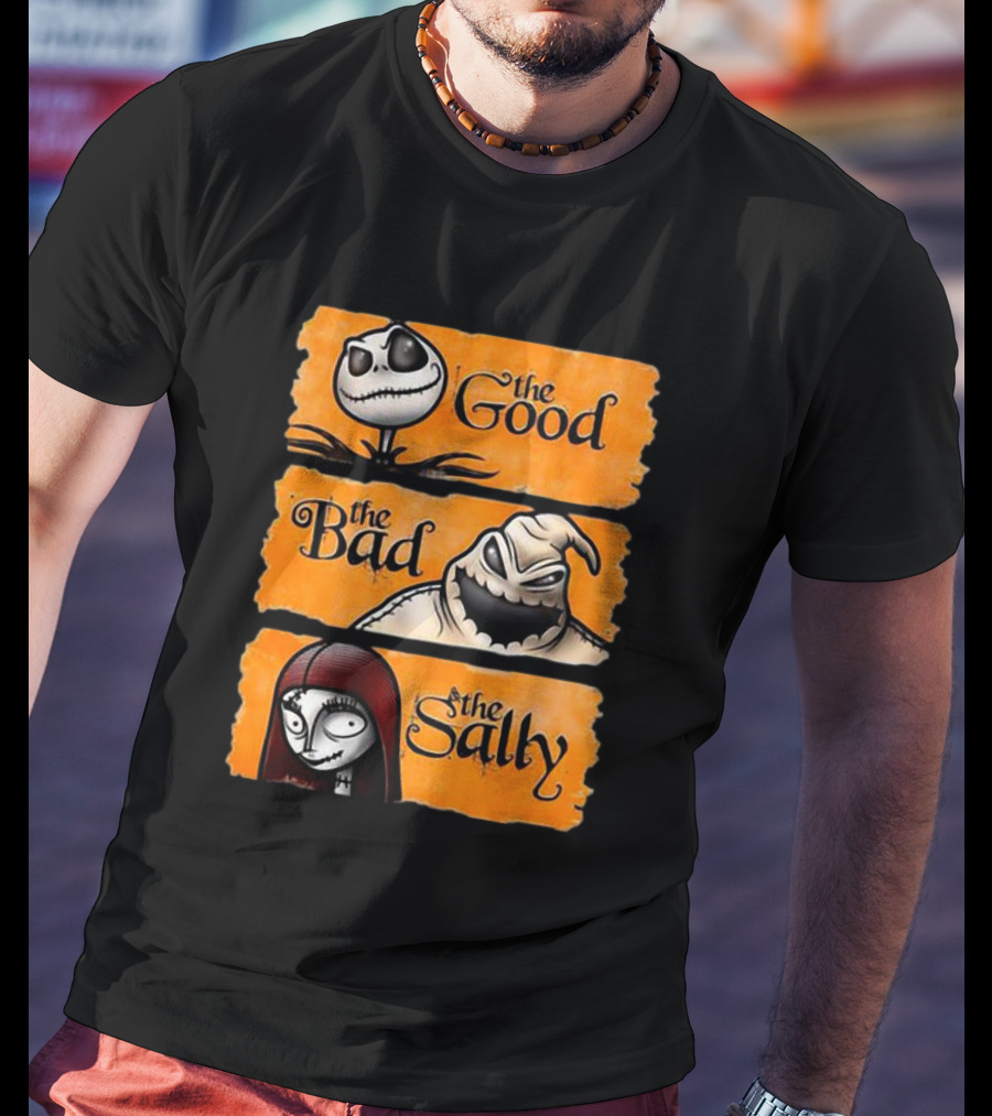 Jack Skellington The Good Oogie Boogie The Bad Sally T-Shirt