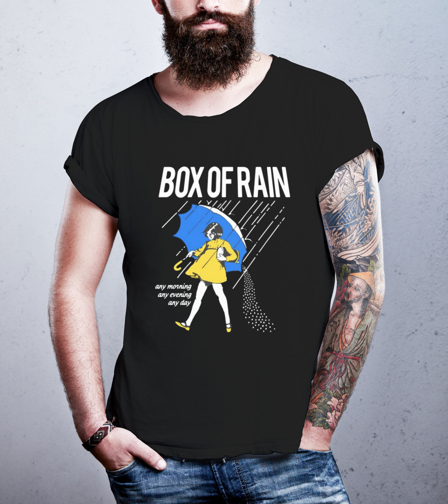 Box Of Rain Any Morning Any Evening Any Day T-Shirt