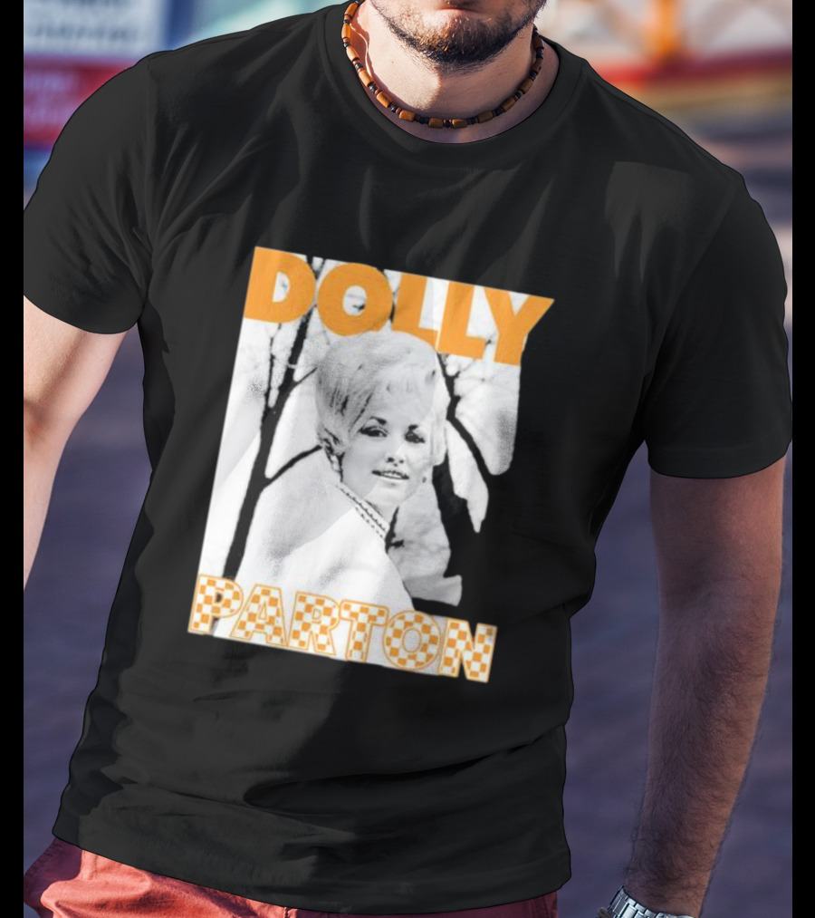 Dolly Parton Retro Black And White Tennessee T-Shirt