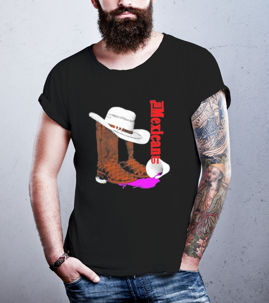 That Mexican Outta Texas Cowboy Hat And Boots T-Shirt