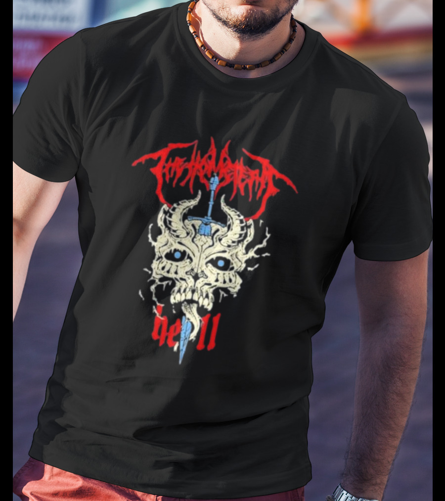 The Home Team Hell Skull Sword T-Shirt