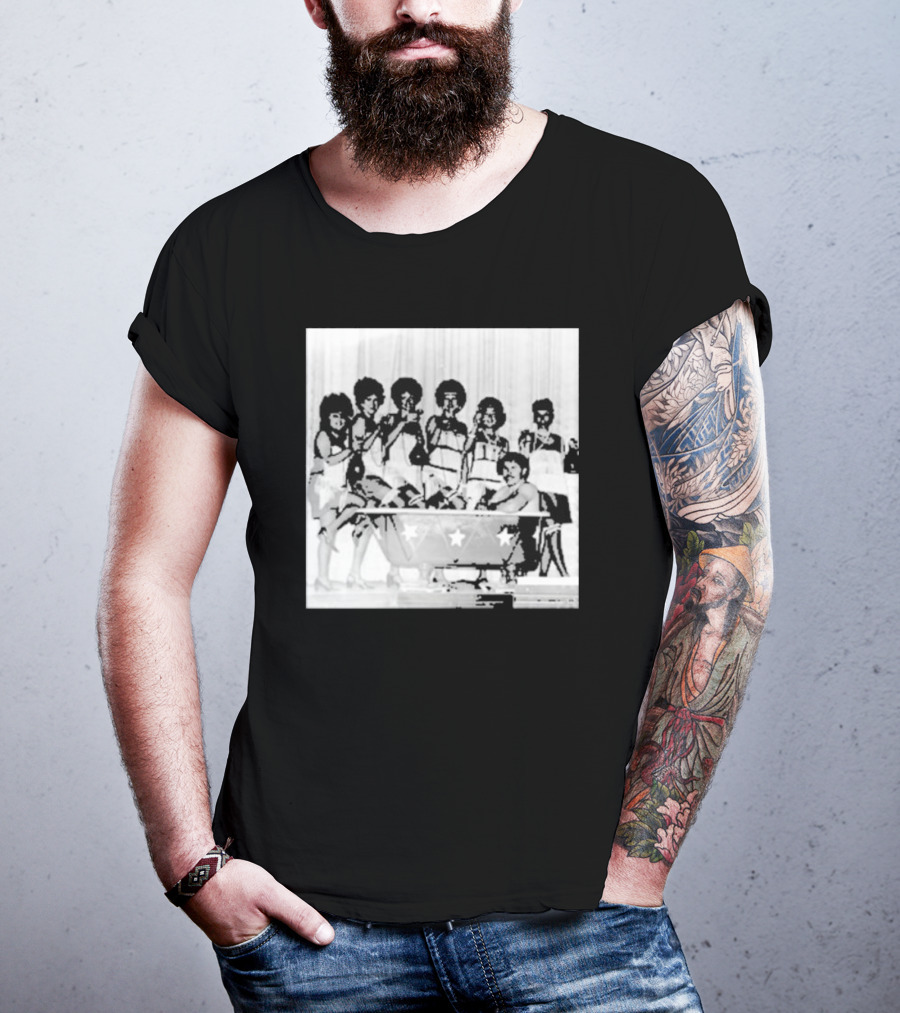 The Lion Of Red Deer Aj Smooth Big Ron Energy Bathtub Stars T-Shirt