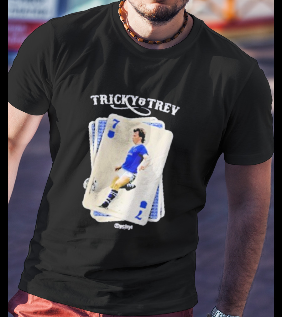 Tricky Trev Playing Card The Nil Satis Factory Keep Your Cards Close To Your Chest T-Shirt
