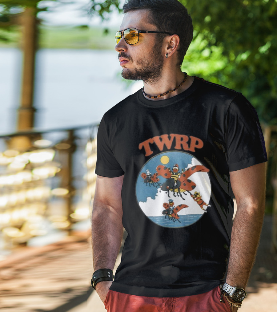 TWRP Band Riding Giant Ladybugs Under The Sun T-Shirt