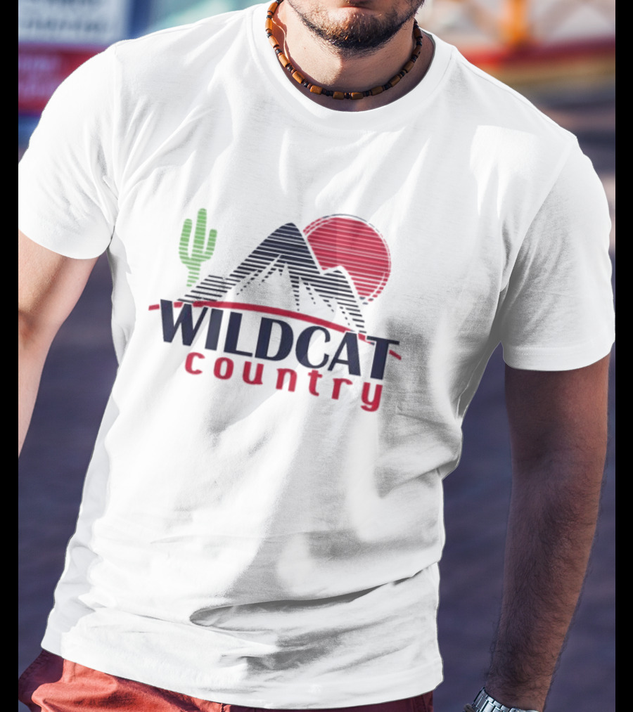 Wildcat Country Desert Sunset Japan T-Shirt