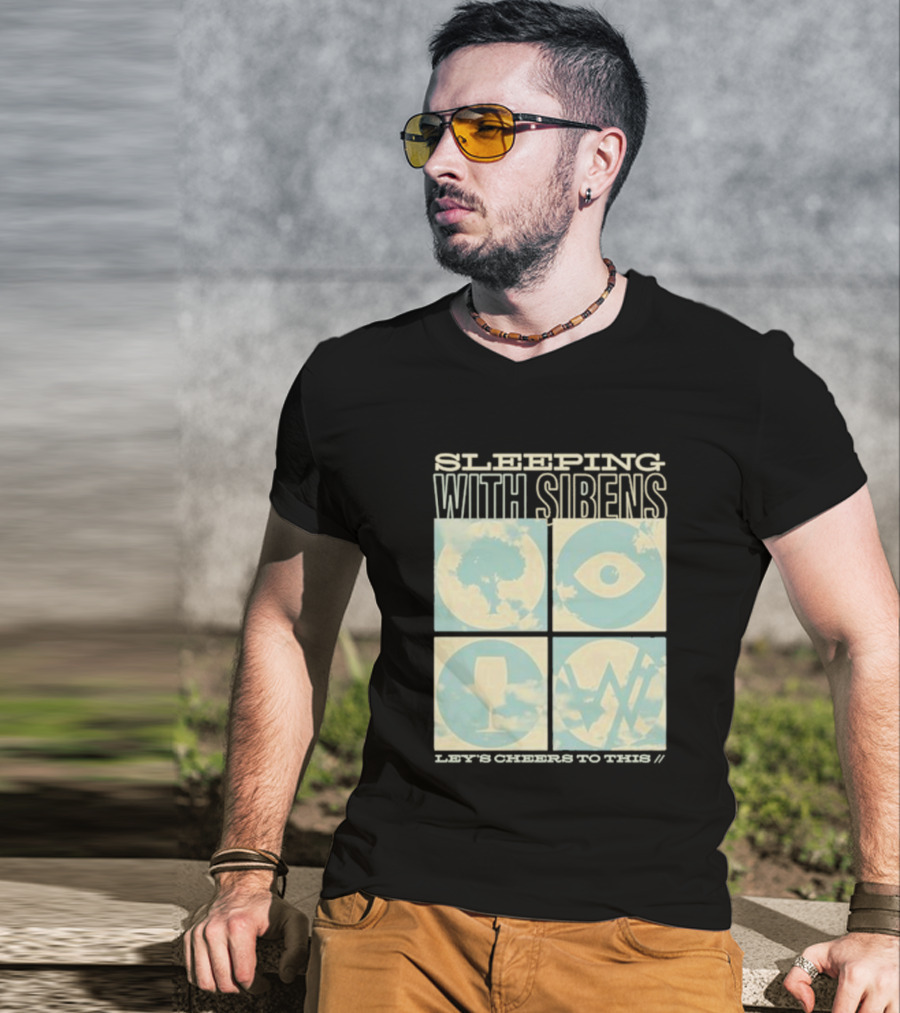 Sleeping With Sirens Let's Cheers To This Iconic Album Art Elements T-Shirt