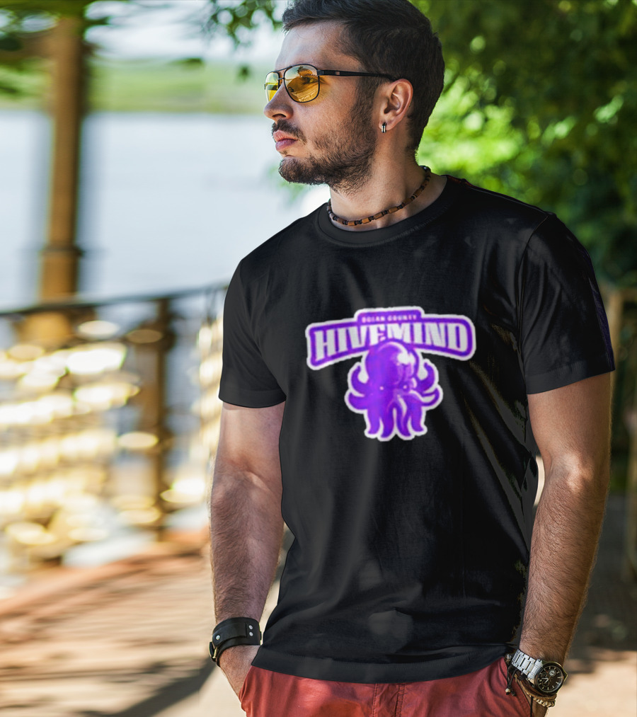 Oceans County Hivemind Octopus T-Shirt