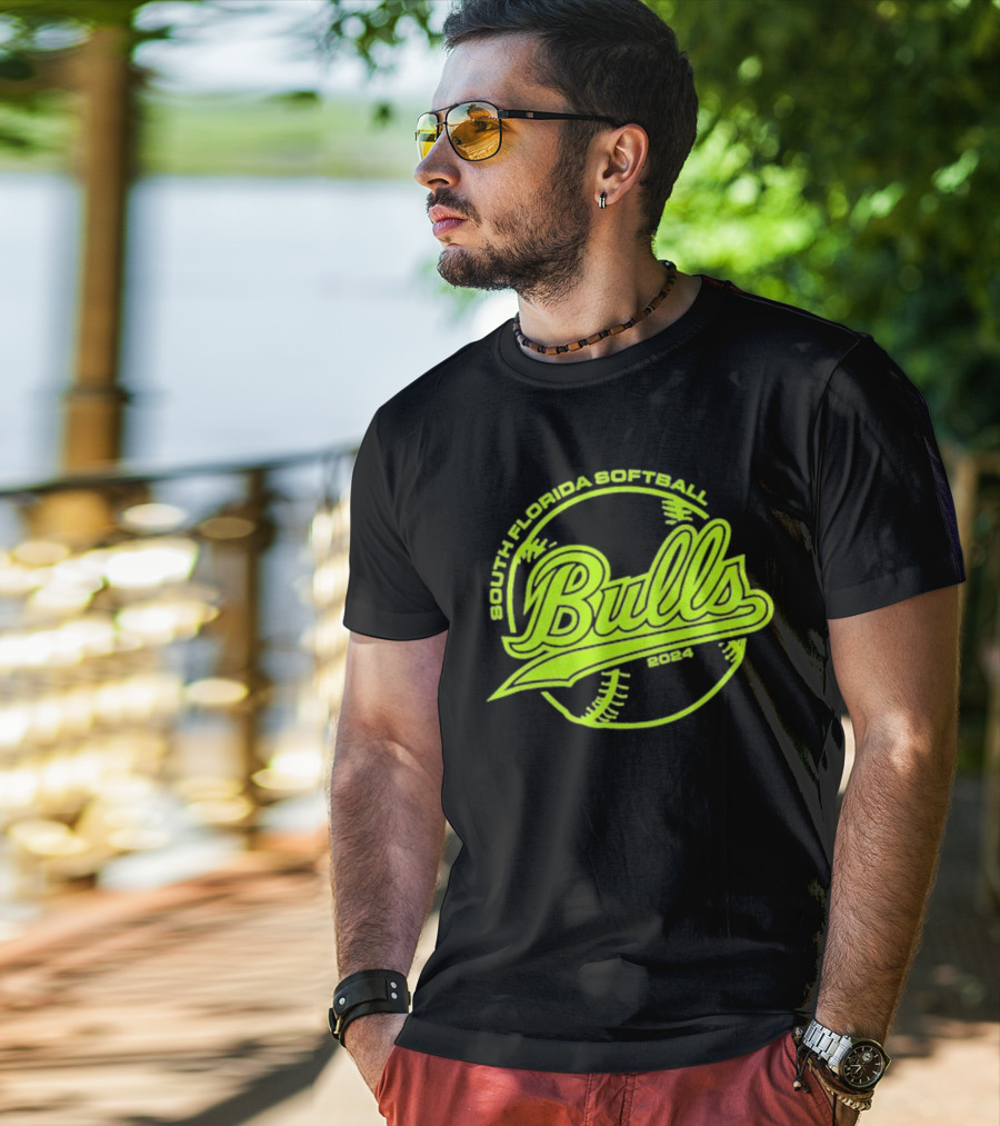 South Florida Softball Bulls T-Shirt