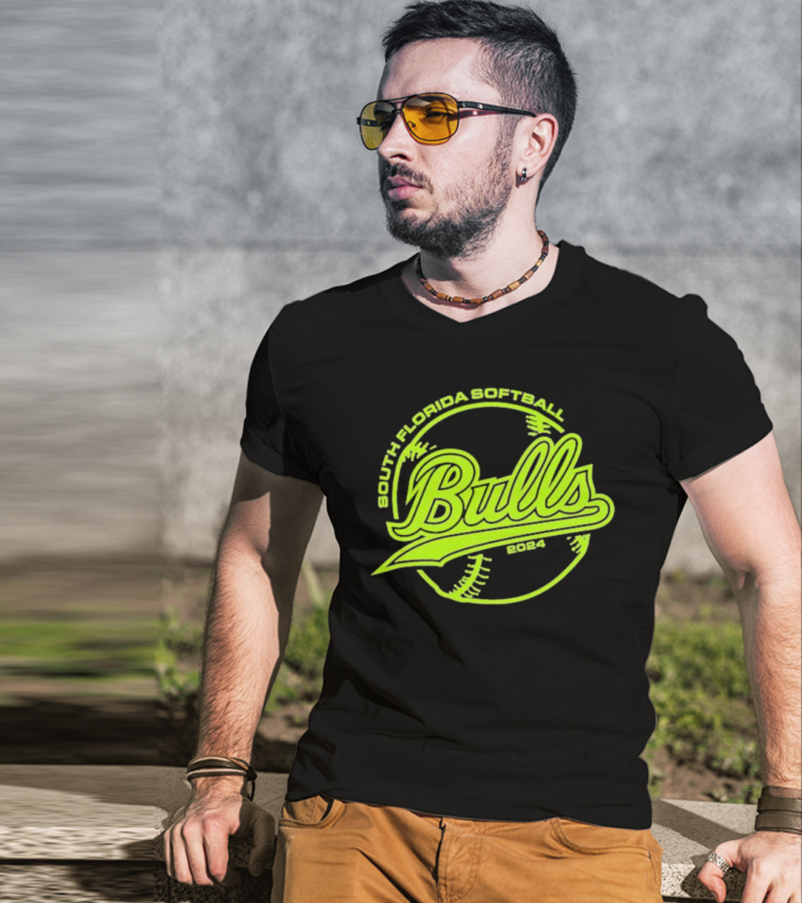 South Florida Softball Bulls T-Shirt