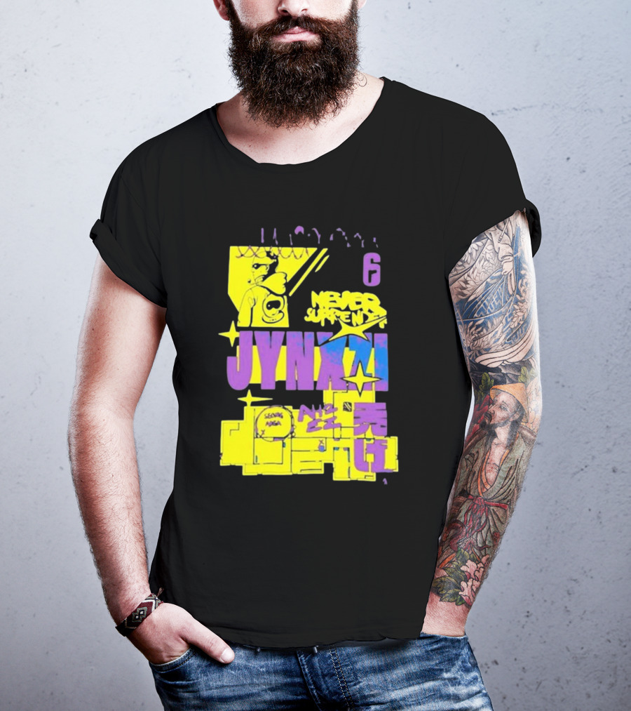 Spacestation Gaming Jynkx Never Surrender Ah 2 Ez T-Shirt