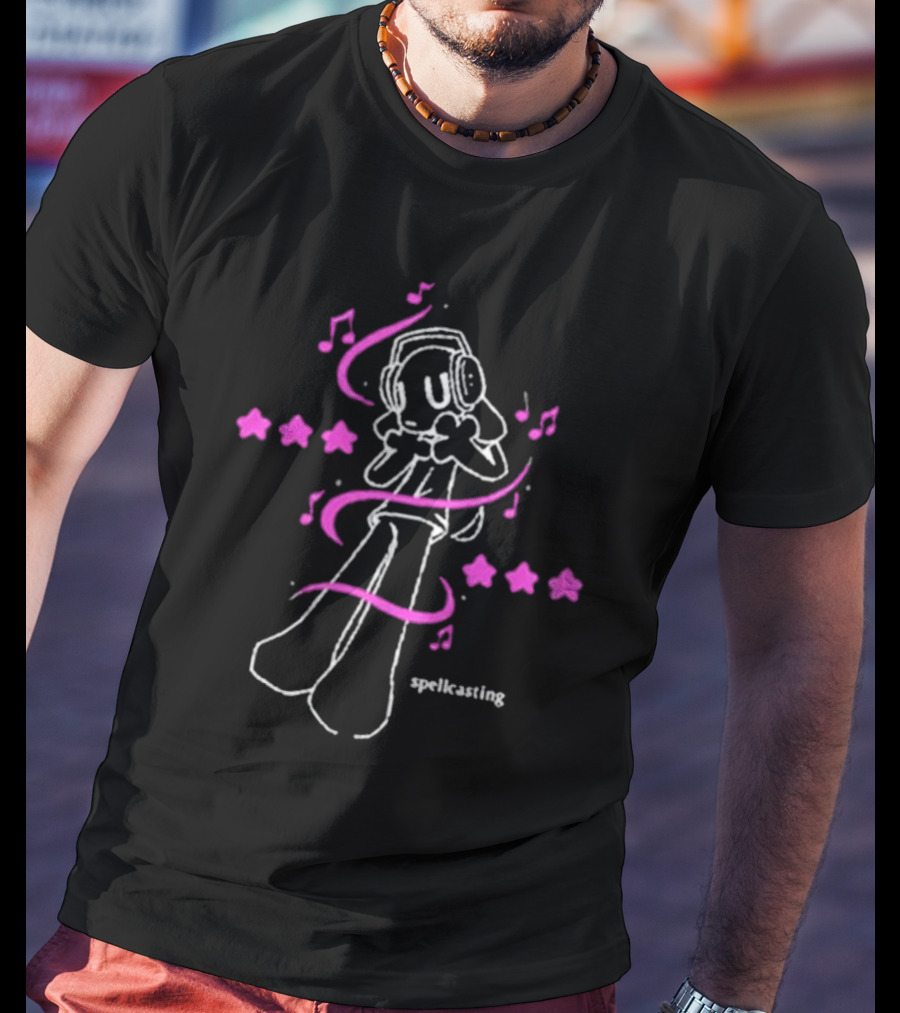 Spellcasting Doodle Dog Musical Magic T-Shirt