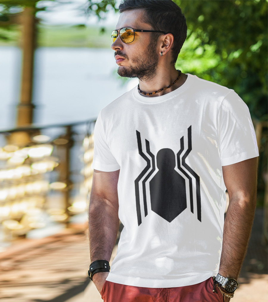 Spider-Man Homecoming Black Emblem T-Shirt