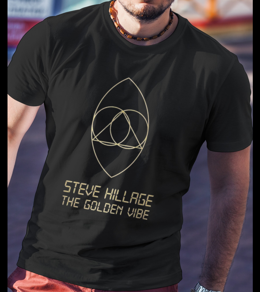 Steve Hillage The Golden Vibe Sacred Geometry T-Shirt