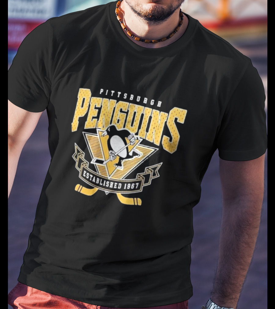 Pittsburgh Penguins Established 1967 Iconic T-Shirt