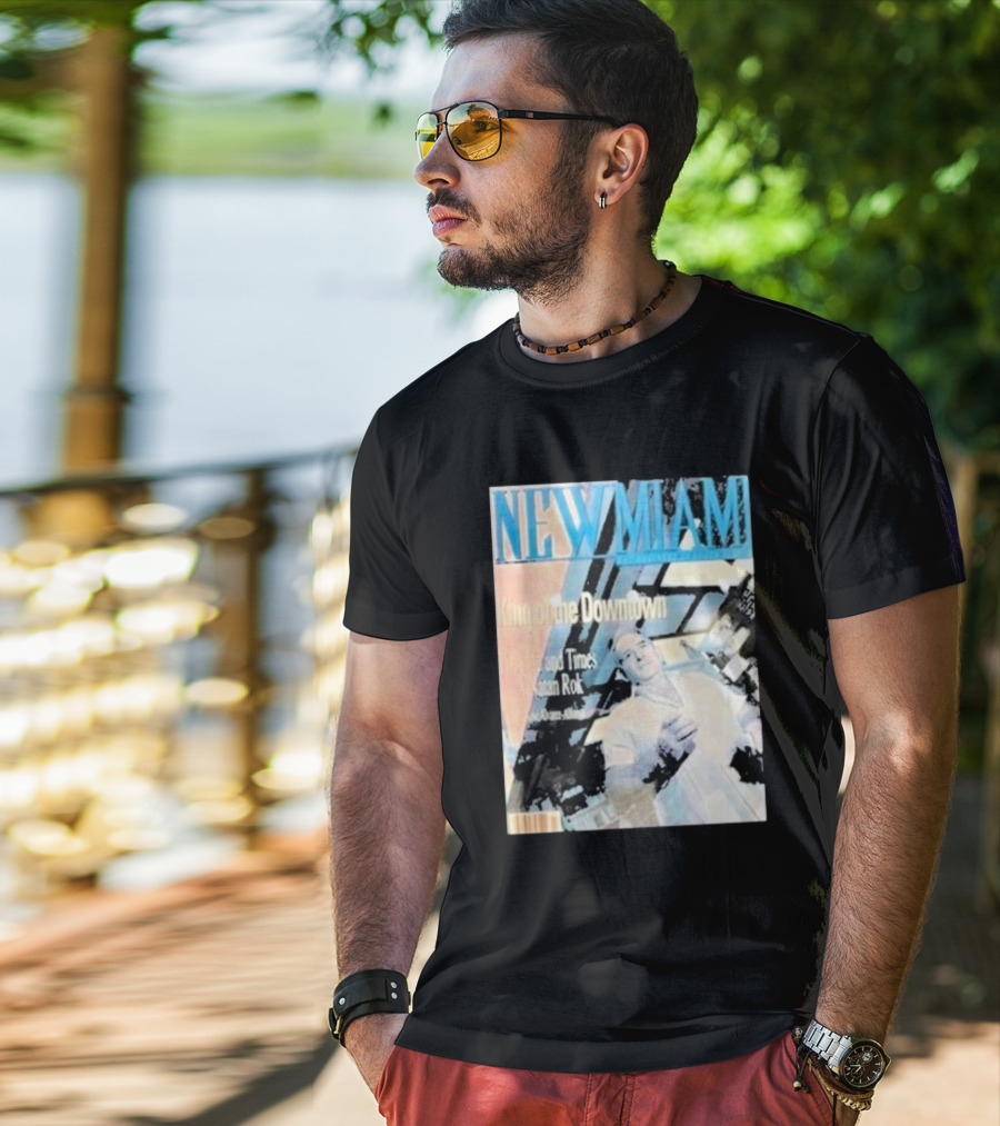 NEW MIAMI King Of The Downtown Life And Times Rok New York T-Shirt