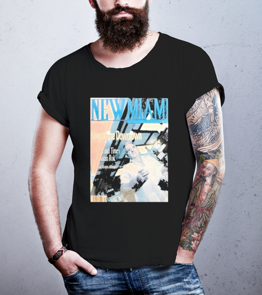 NEW MIAMI King Of The Downtown Life And Times Rok New York T-Shirt