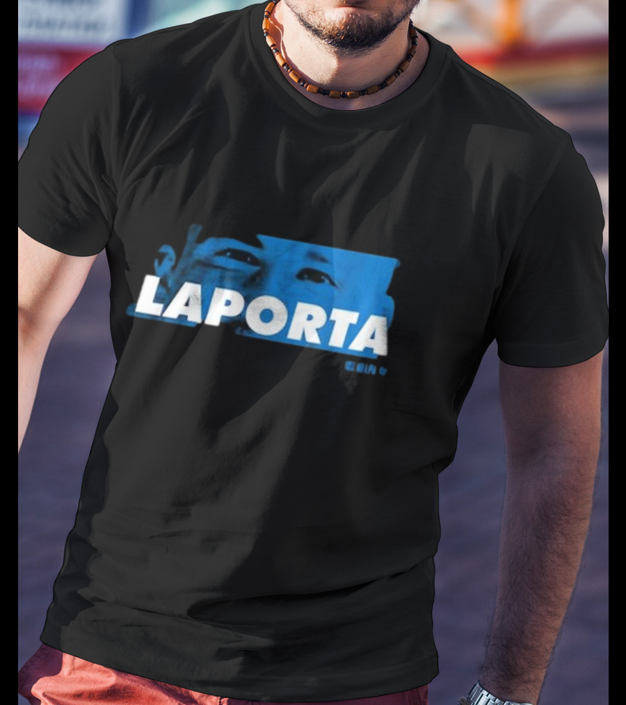 Laporta The Eyes Blue T-Shirt
