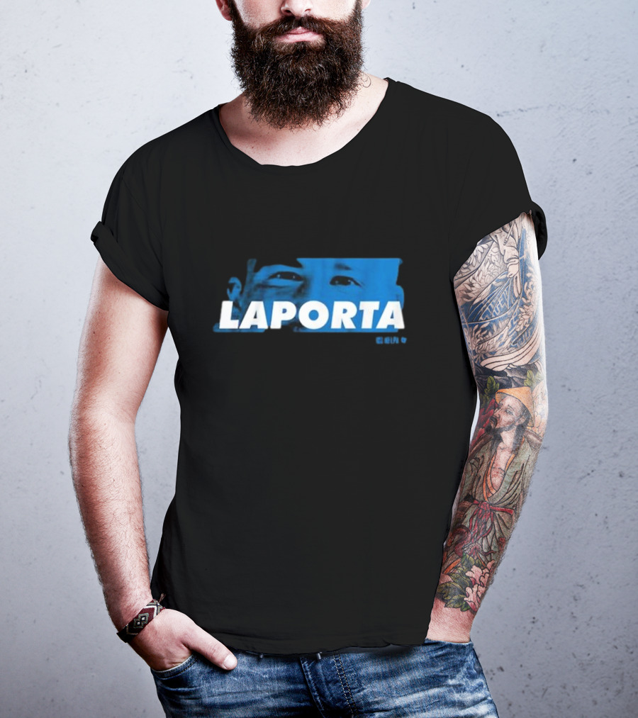 Laporta The Eyes Blue T-Shirt