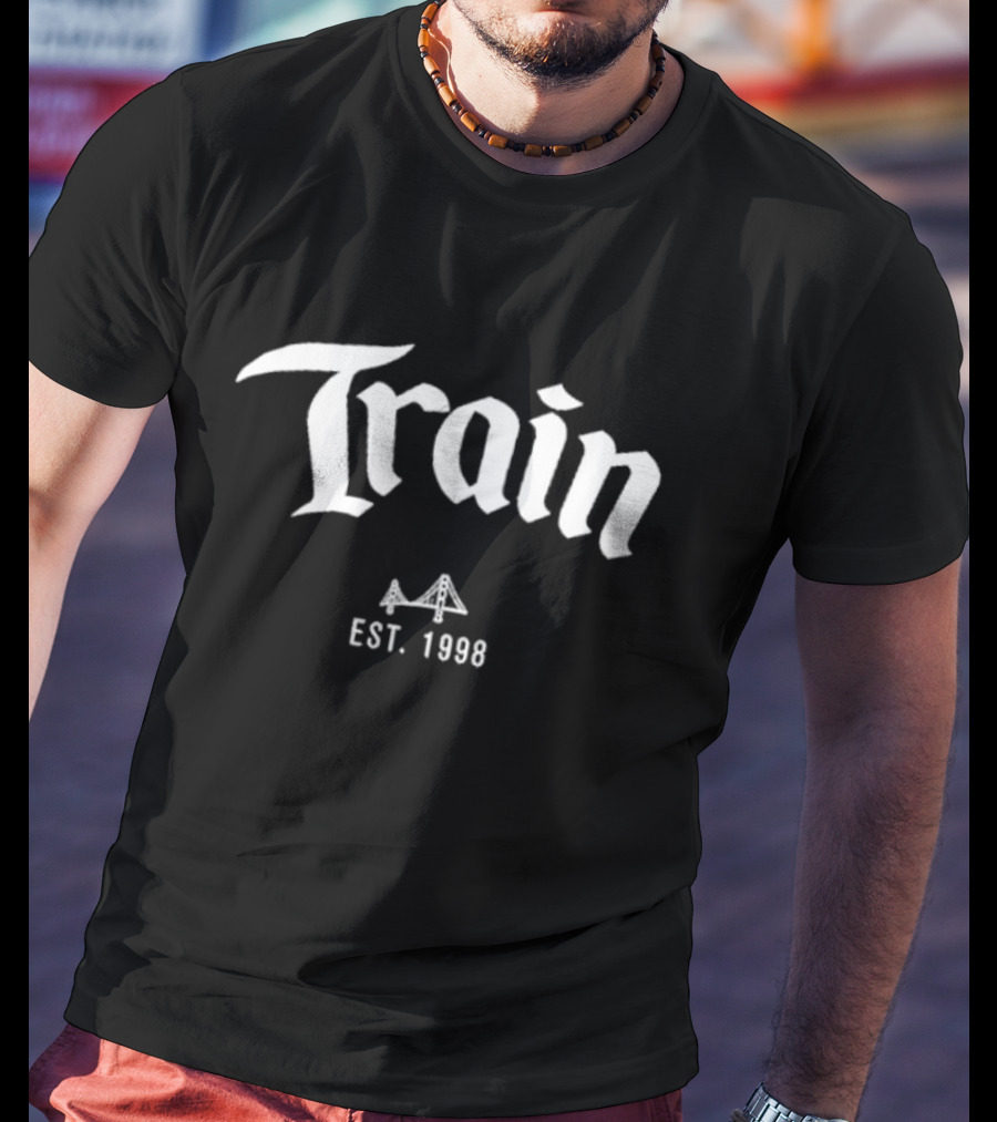 Train Est. 1998 Arch Logo With Bridge T-Shirt