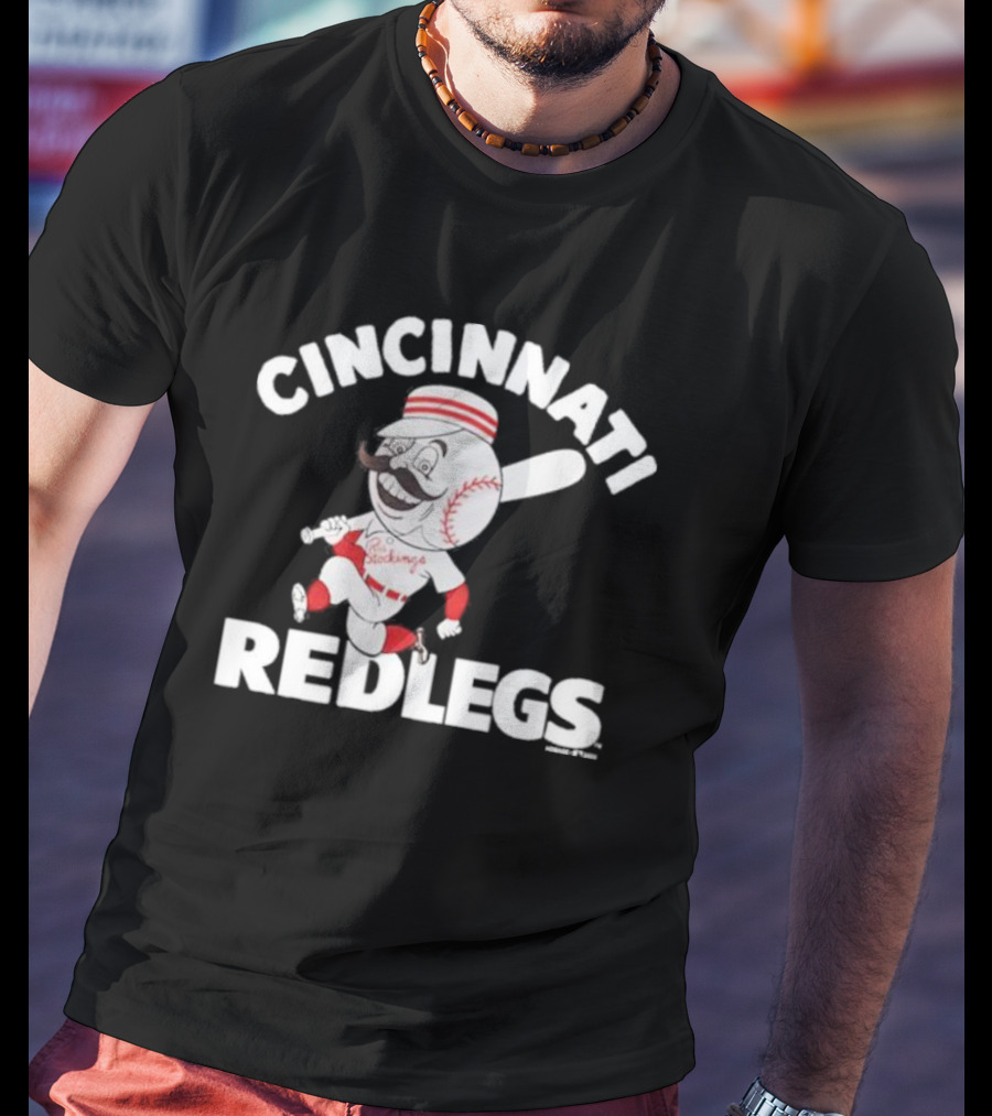 Cincinnati Redlegs Redsproblems Baseball Mascot T-Shirt