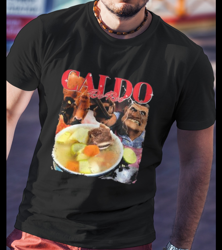 Caldo De Res Western Cowboy With Vegetable Soup T-Shirt