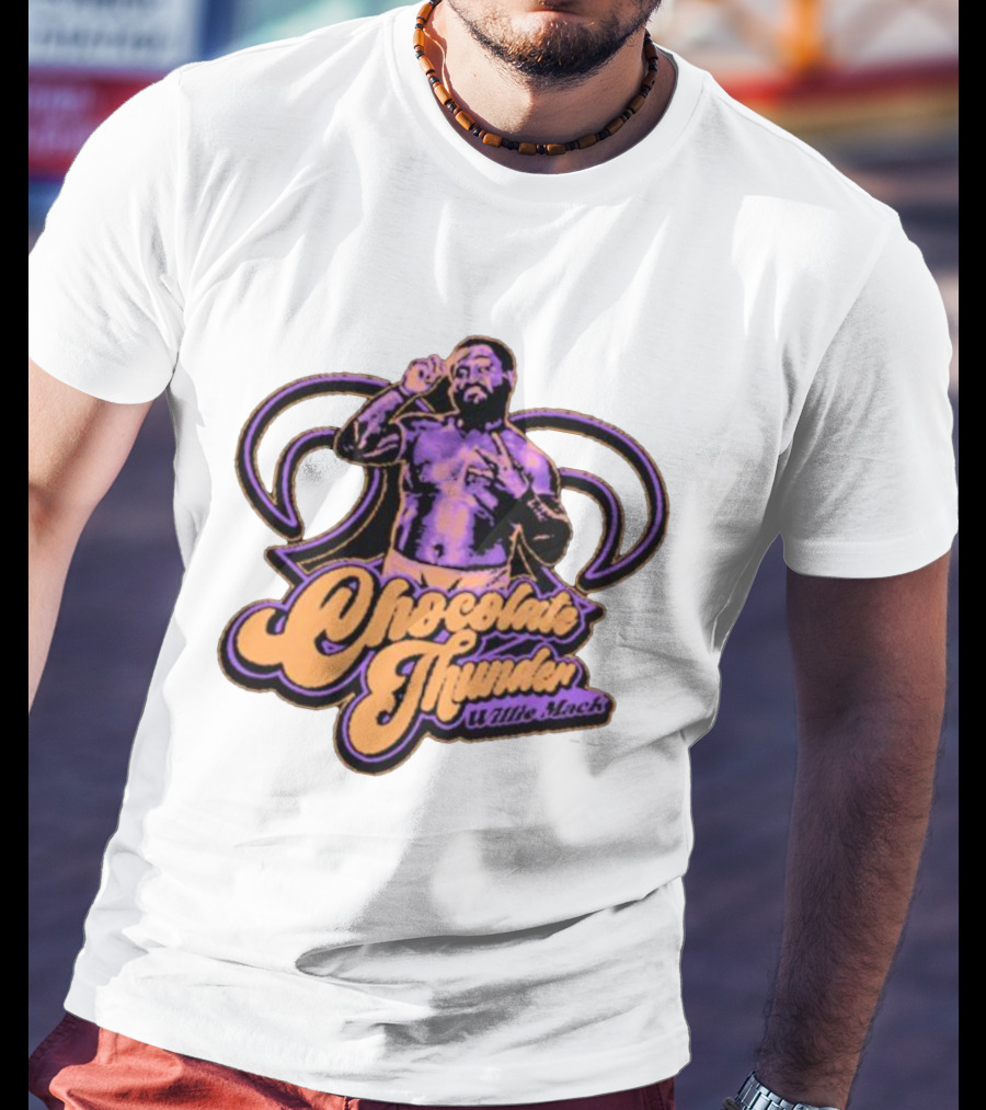 Ring Of Honor Chocolate Thunder Willie Mack T-Shirt