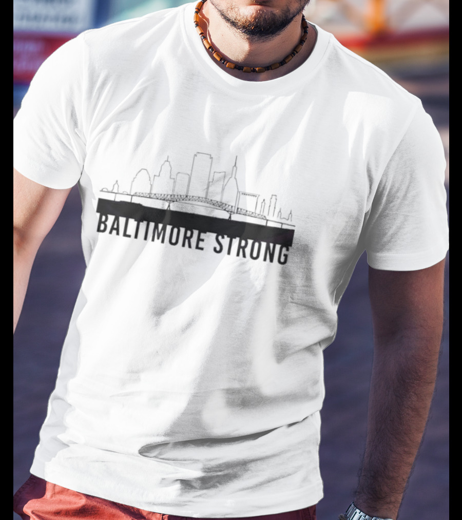 Baltimore Strong Praying For Baltimore The Francis Scott Key Bridge Has Collapsed T-Shirt