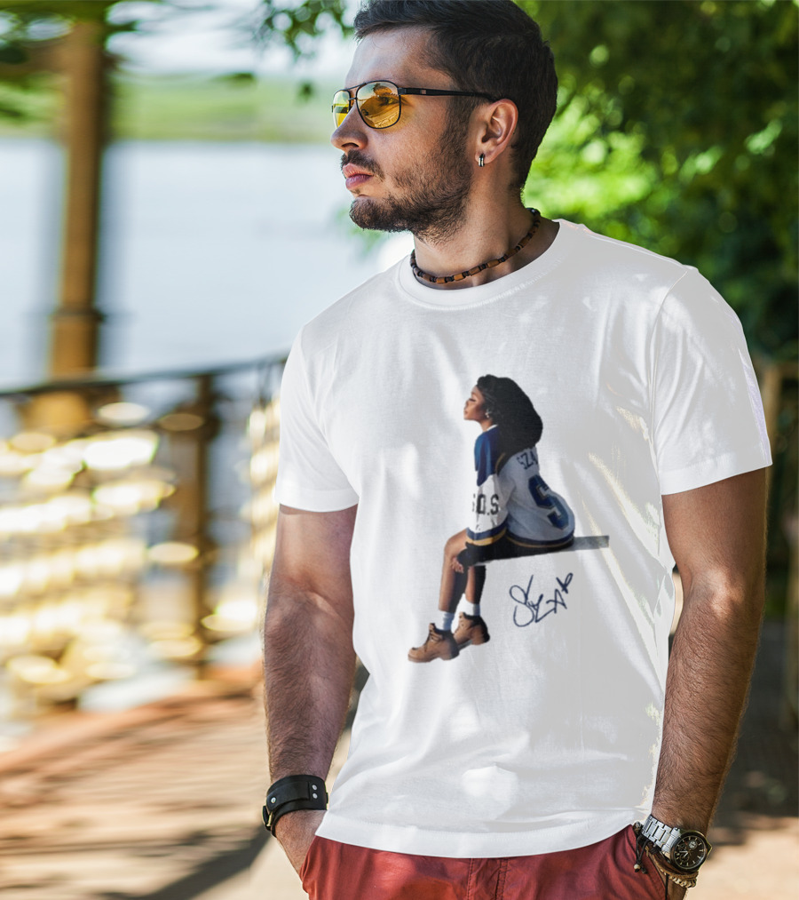 Sza Sos Signature Number 5 Sports T-Shirt