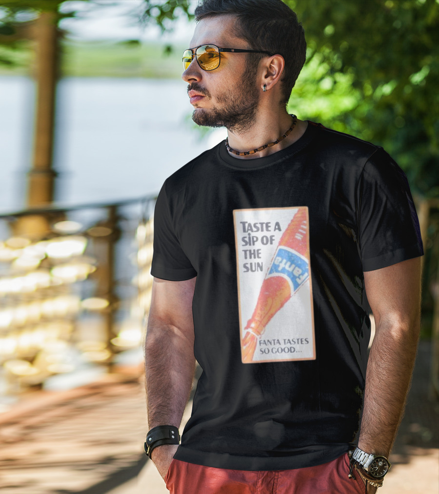 Taste A Sip Of The Sun Fanta Tastes So Good Refreshing Orange Beverage T-Shirt