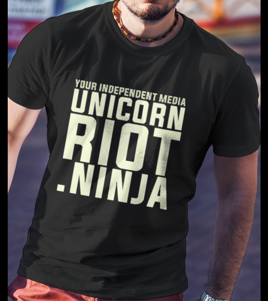 Your Independent Media Unicorn Riot Ninja T-Shirt