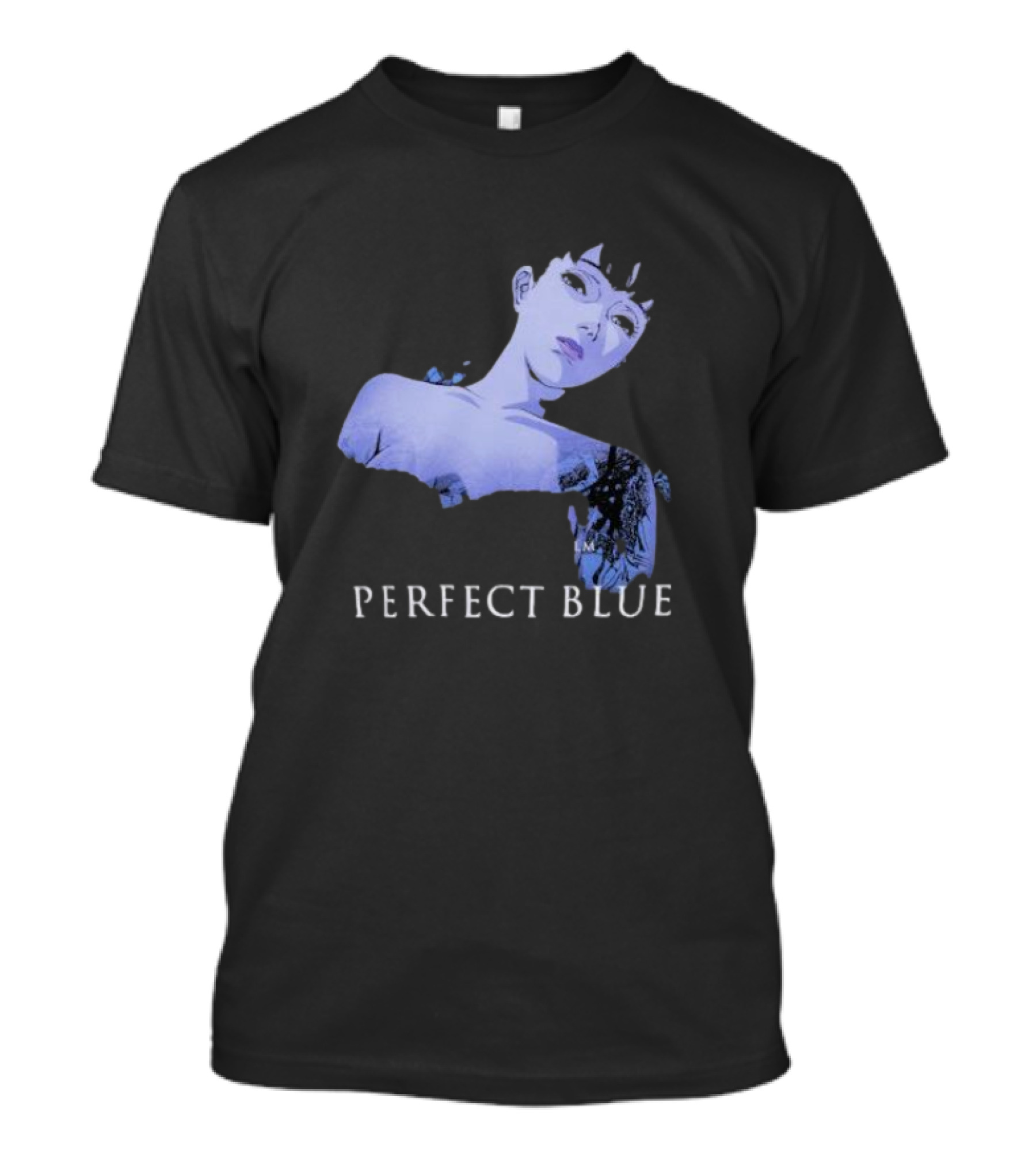 Perfect Blue Anime Figure Geeks Rule Collaboration Silkscreen Printing T-Shirt