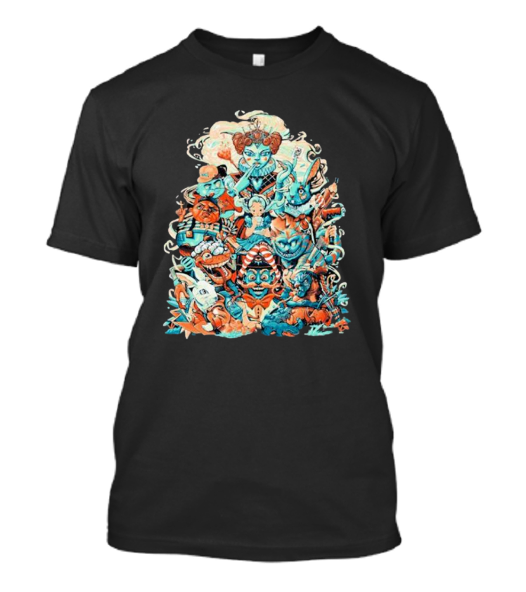 Peter Robinson Exclusive Alice In Wonderland Inspired Characters T-Shirt