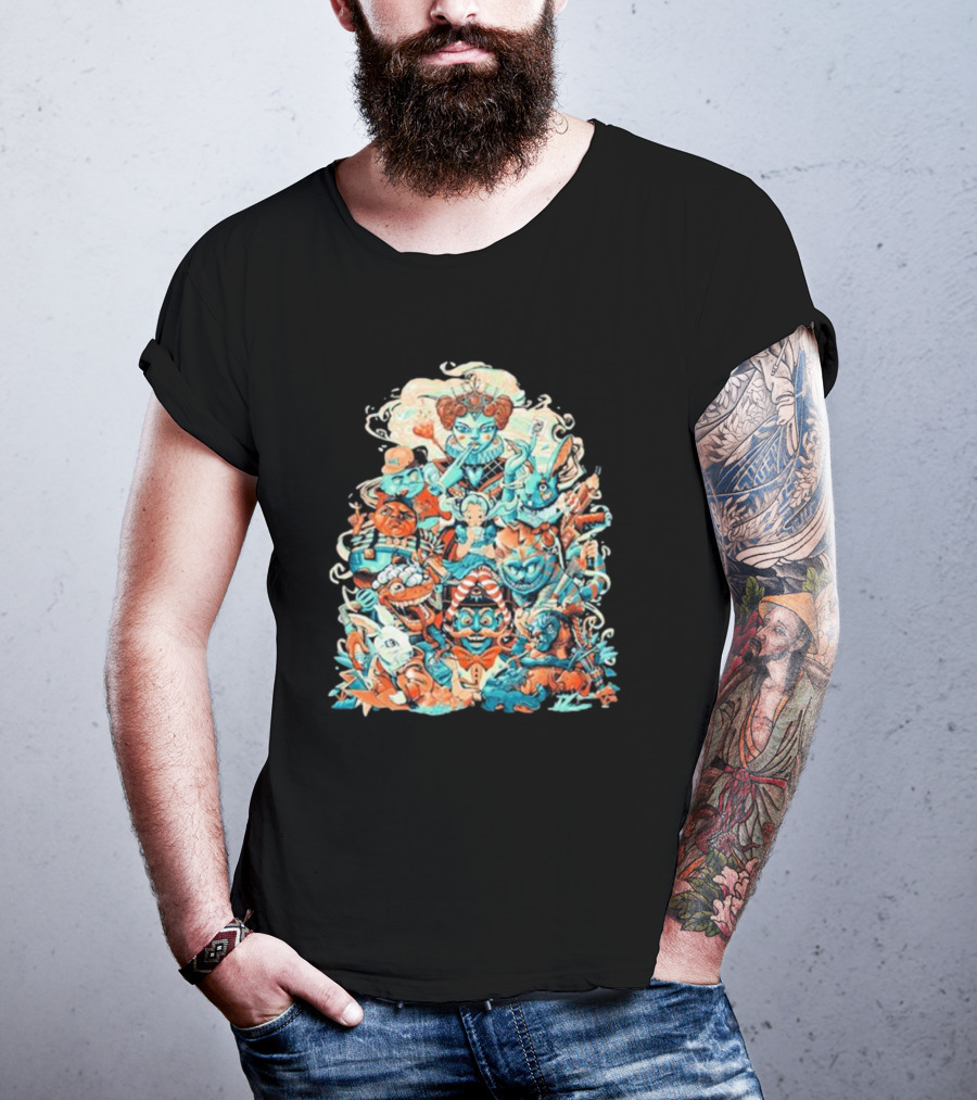 Peter Robinson Exclusive Alice In Wonderland Inspired Characters T-Shirt