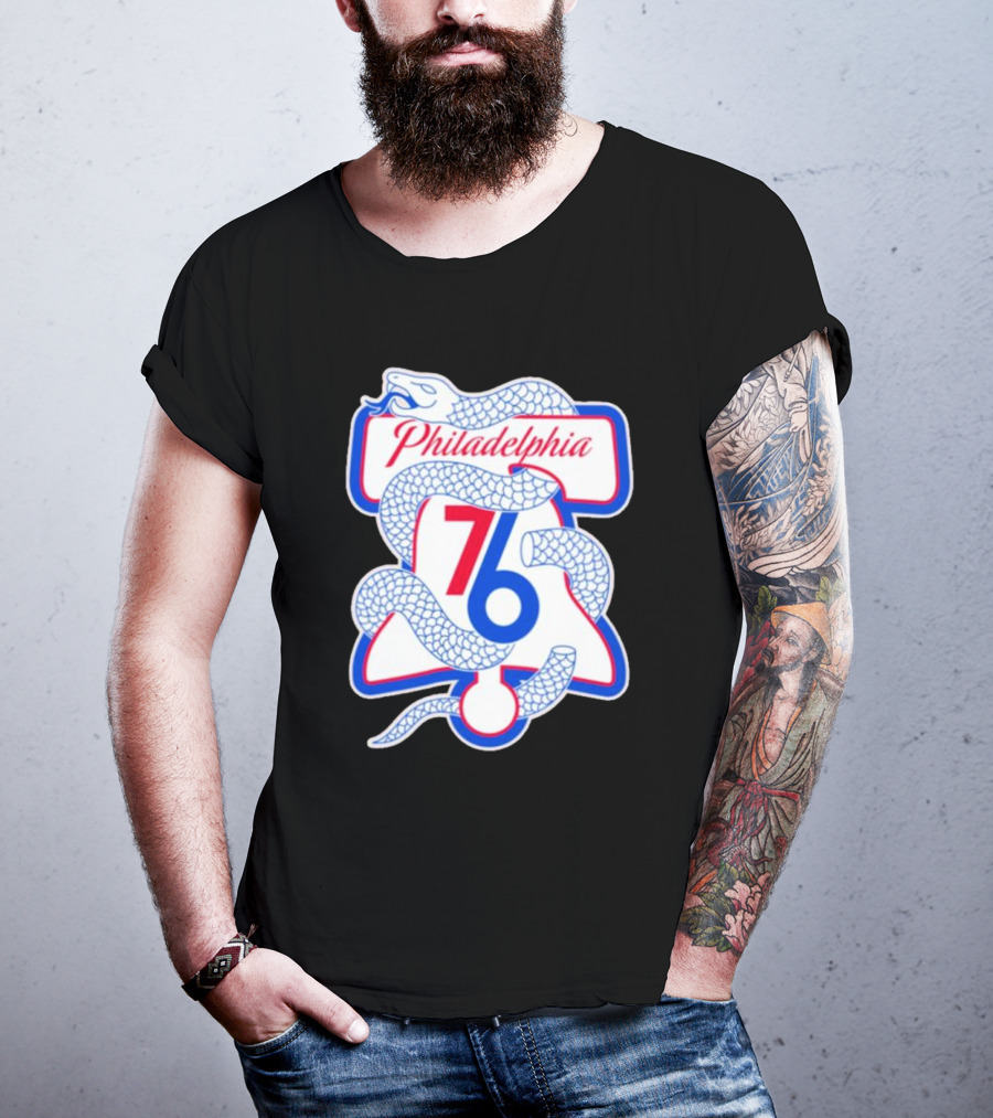 Philadelphia Phillies Liberty Bell Snake 76 T-Shirt