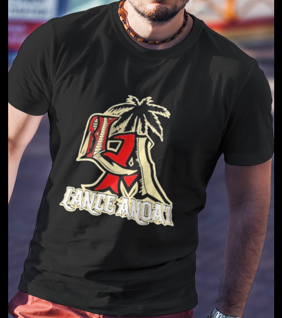 Lance AnoaI LA Tropical Palm Iconic T-Shirt