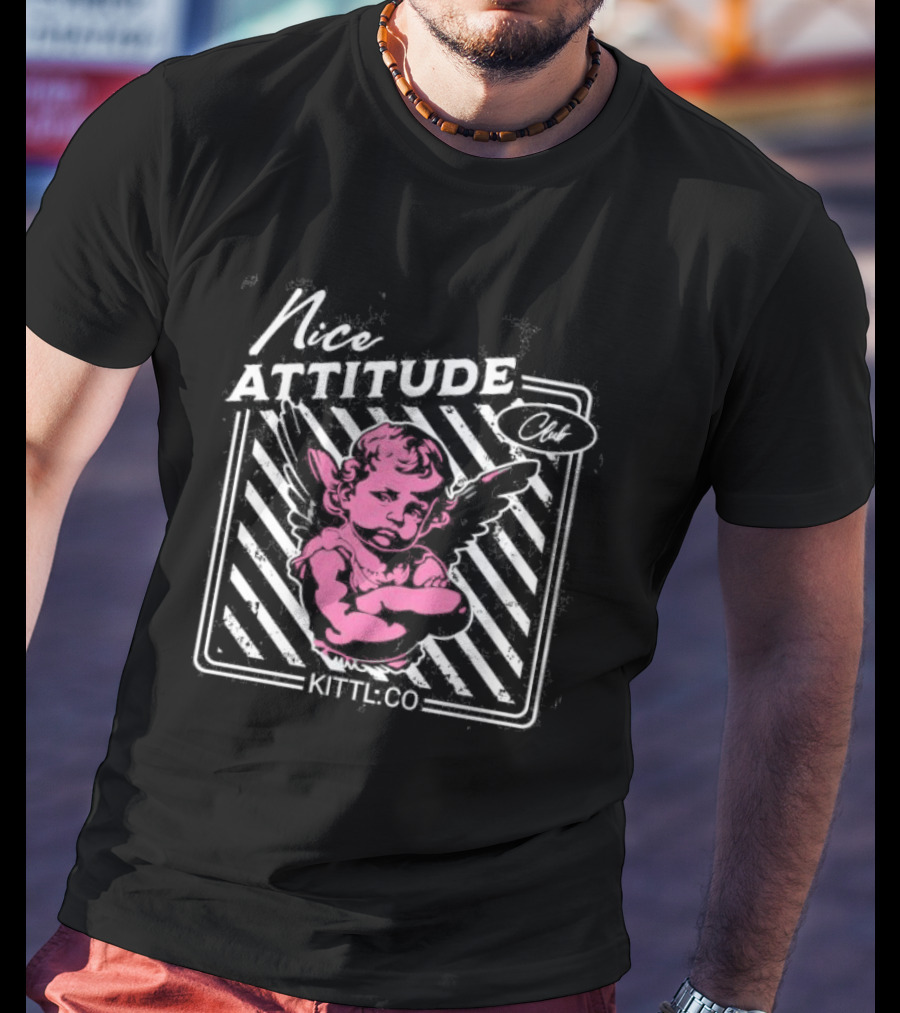 Nice Attitude Club Angel Kittl Co T-Shirt