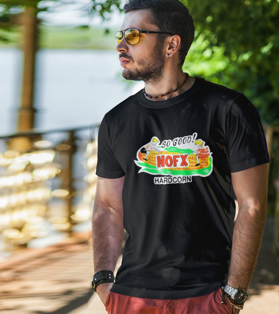 NOFX Hardcorn So Good Iconic Visual With Corn And Kids T-Shirt