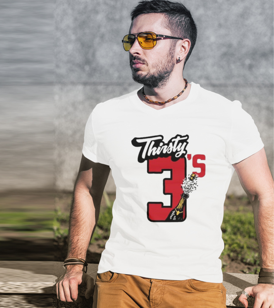 Thirsty 3's Champagne T-Shirt