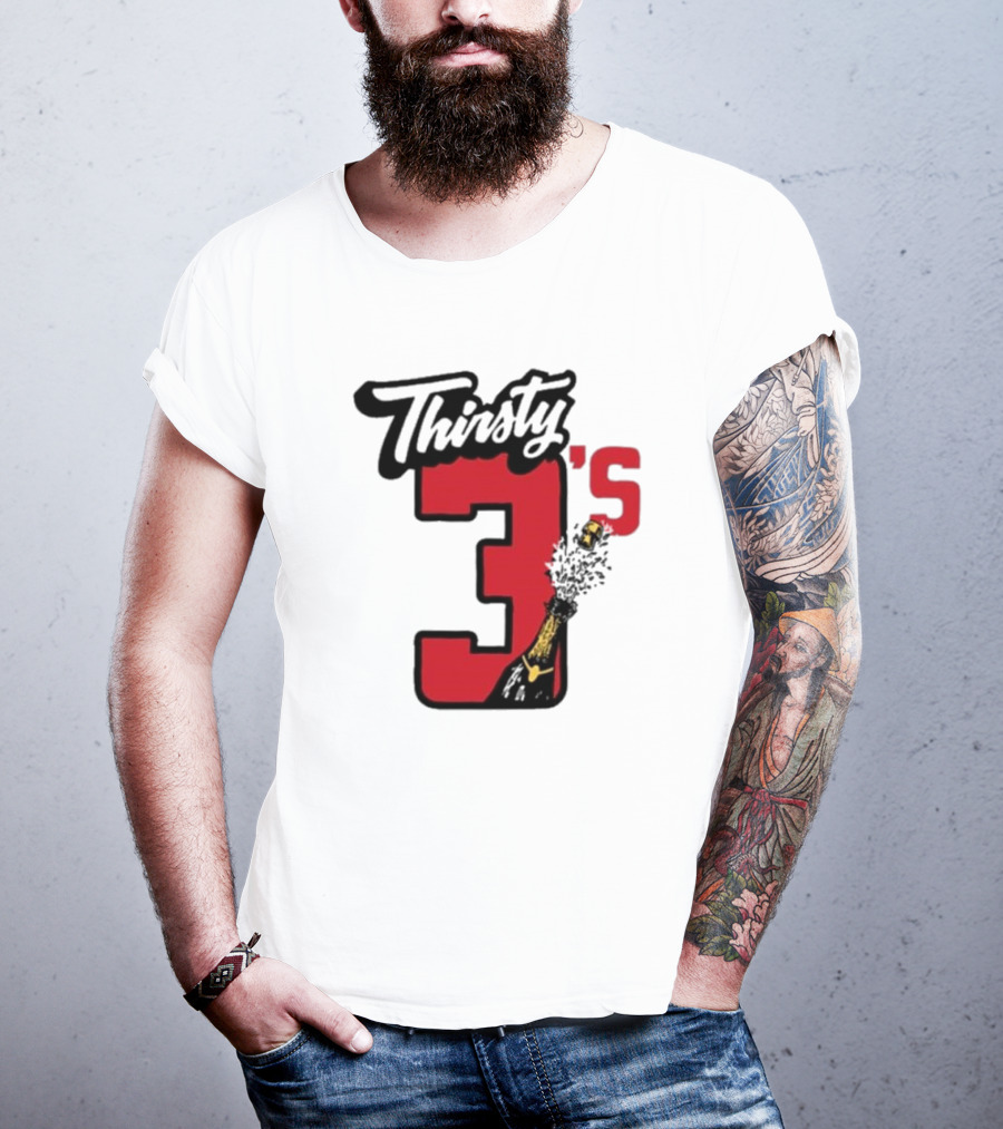 Thirsty 3's Champagne T-Shirt