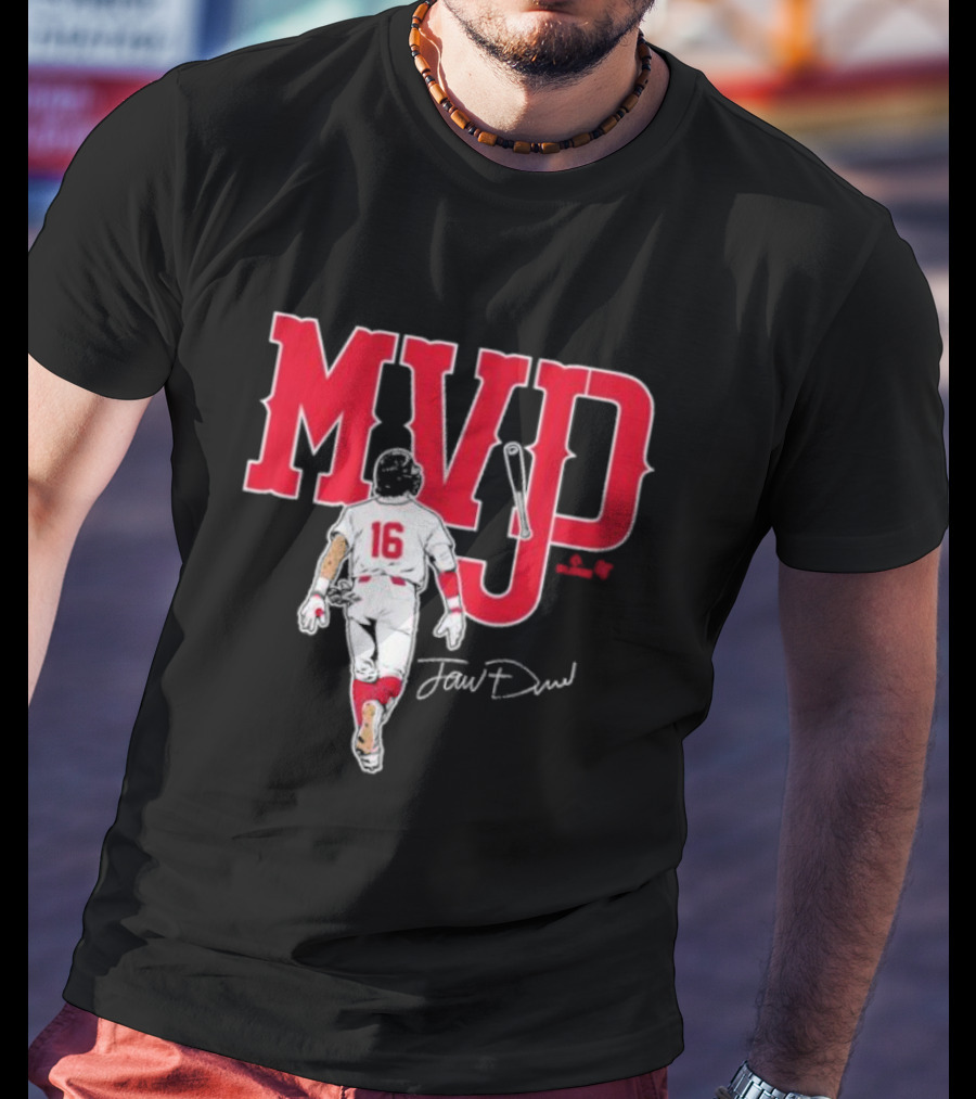 MVJD Jarren Duran 16 Baseball Signature T-Shirt