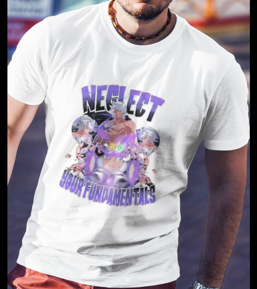 Neglect Your Fundamentals B C Iconic Anime Character T-Shirt