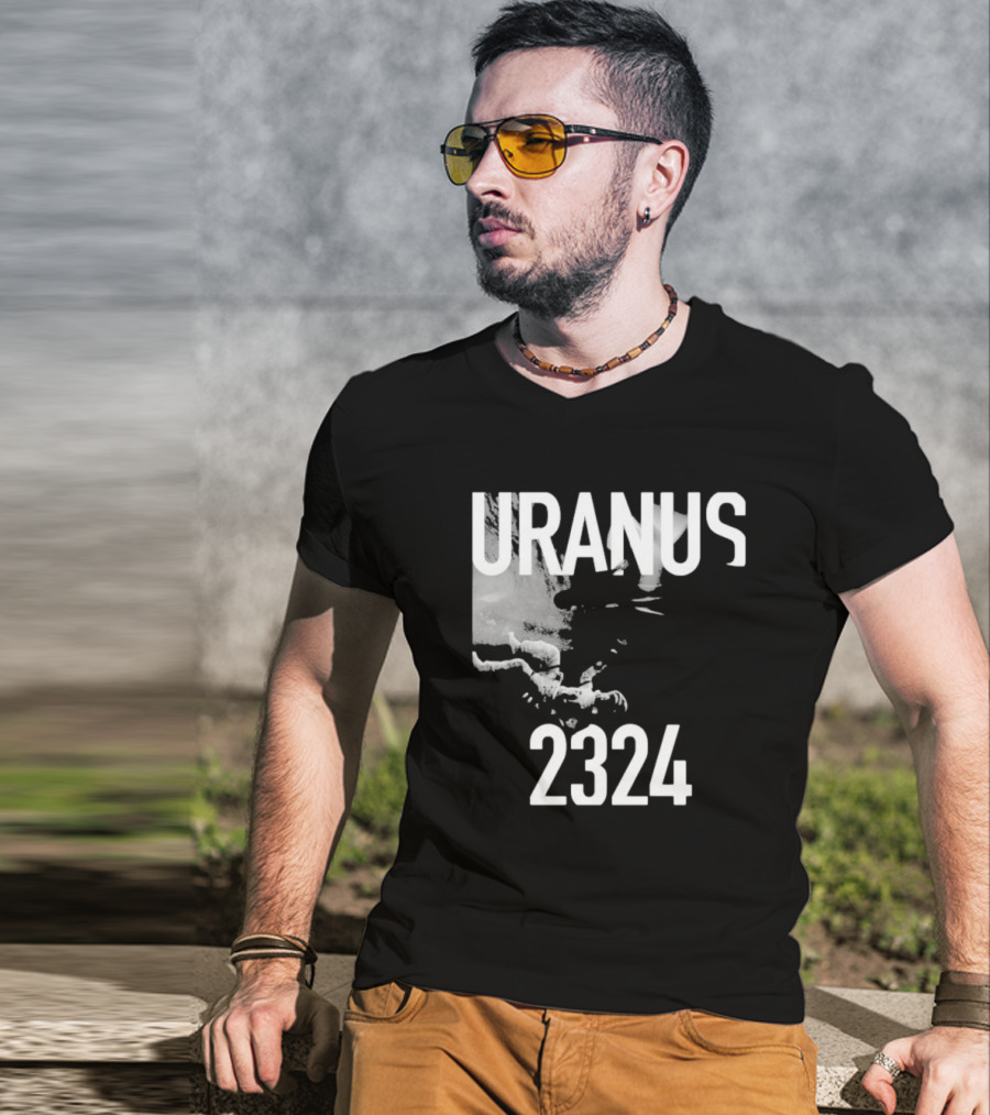 URANUS 2324 Astronaut Floating In Space T-Shirt
