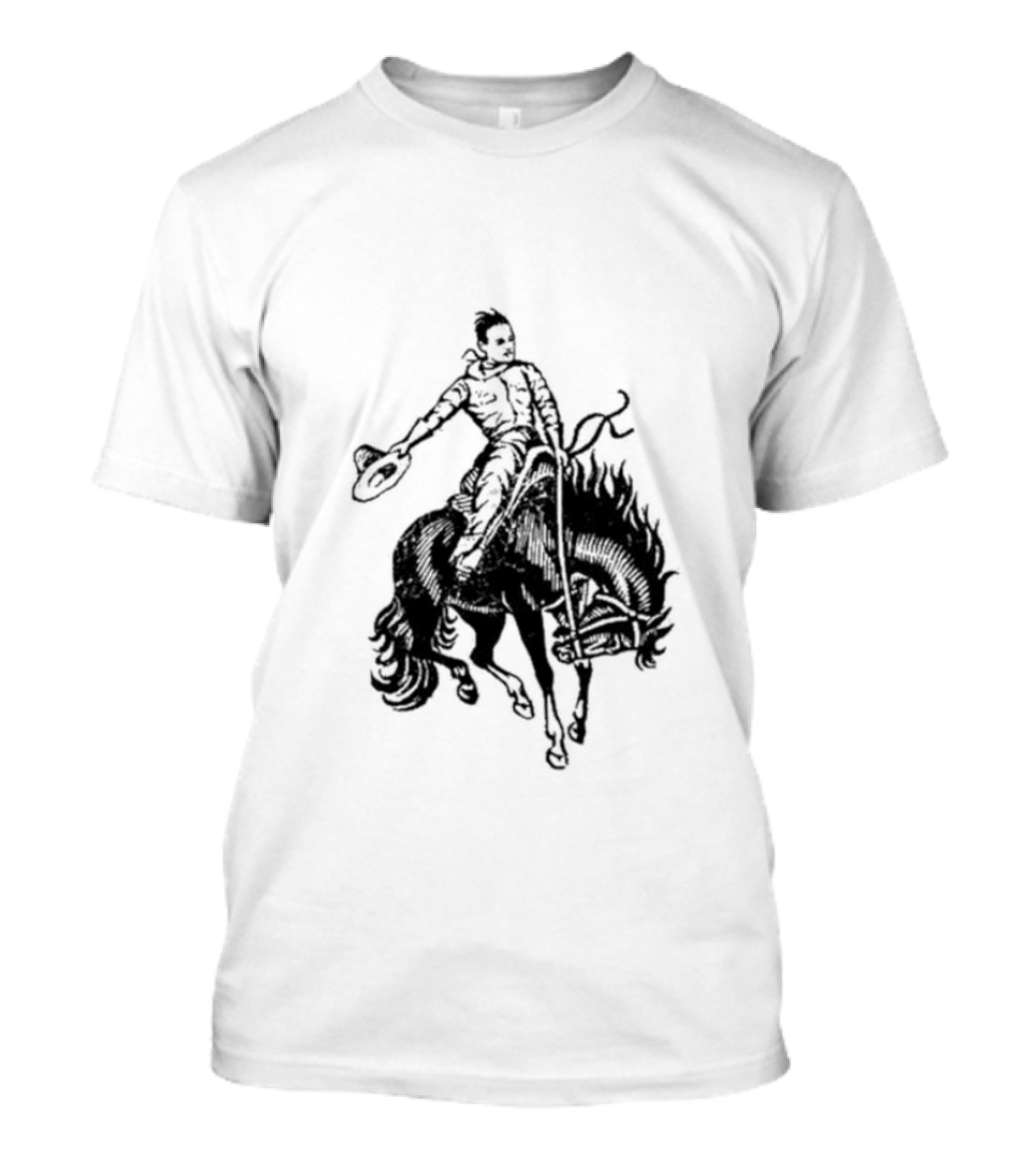 Zac Brown Band Rodeo Cowboy Rope Tie Up T-Shirt