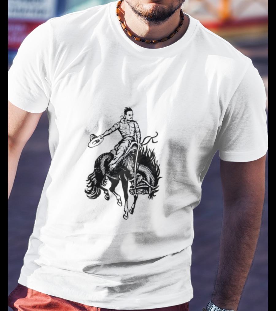 Zac Brown Band Rodeo Cowboy Rope Tie Up T-Shirt