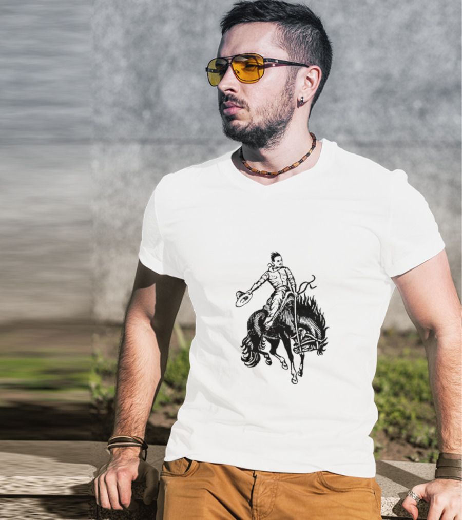 Zac Brown Band Rodeo Cowboy Rope Tie Up T-Shirt