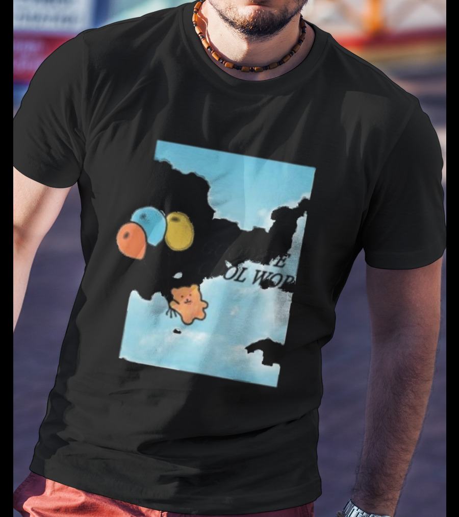 Goodbye Cool World Cloudy Balloon Adventure T-Shirt